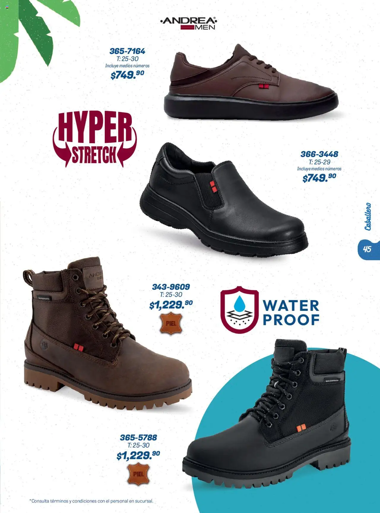 Nuevas ofertas de Andrea válidas en toda la República Mexicana desde el 22.06.2025. ¡Encuentra las mejores ofertas en Andrea catálogo Summer Time! | Página: 45