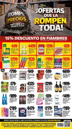 Vista previa Yaguar - Oferta Semanal Salta válido desde el 06.04.2026
