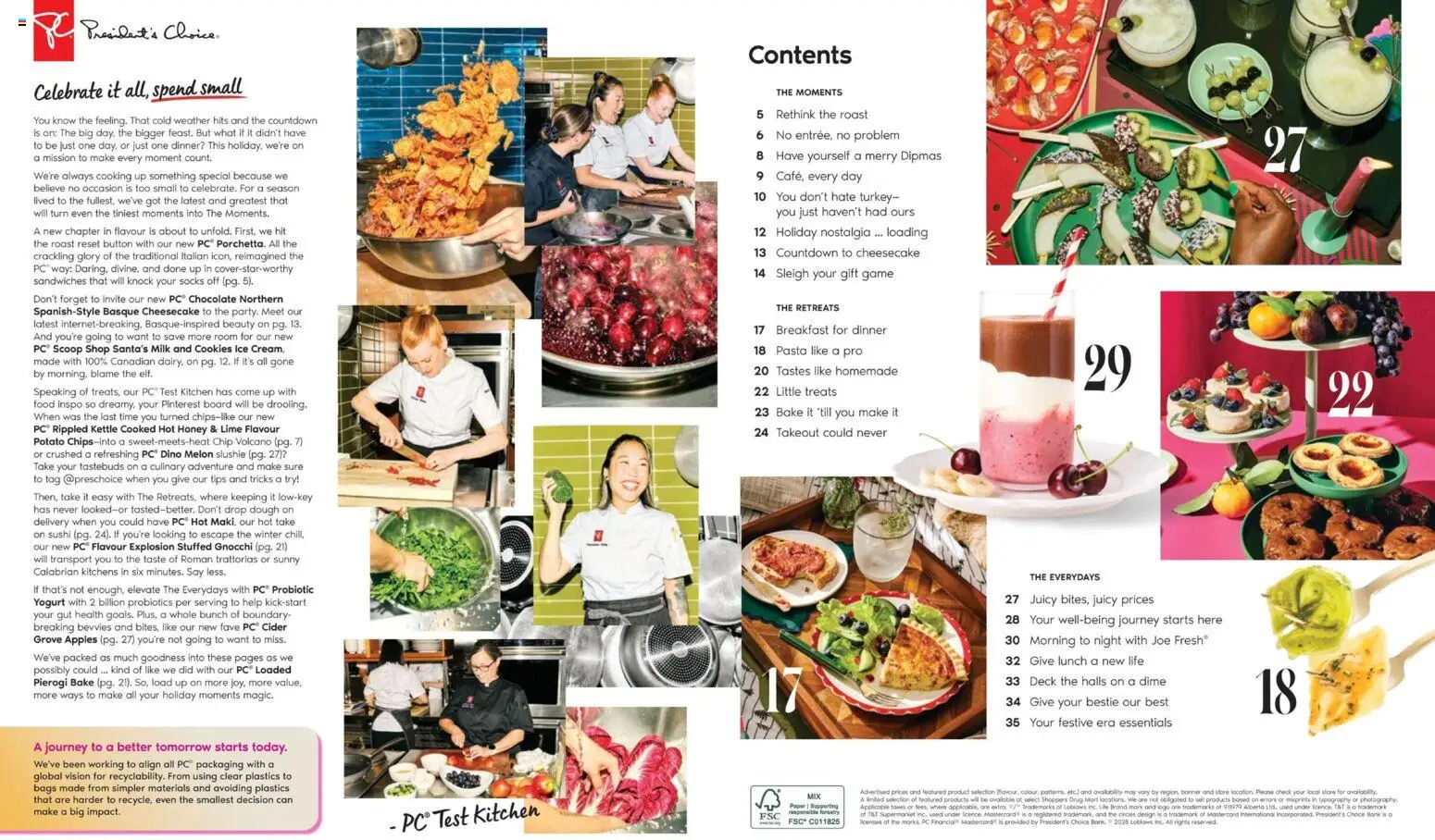 Fortinos flyer valid from 30.10.2025 | Page: 2 | Products: Cookies, Turkey, Milk, Apples