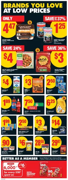 No Frills flyer valid from 14.08.2025 | Page: 8 | Products: Pasta, Milk, Chocolate, Juice