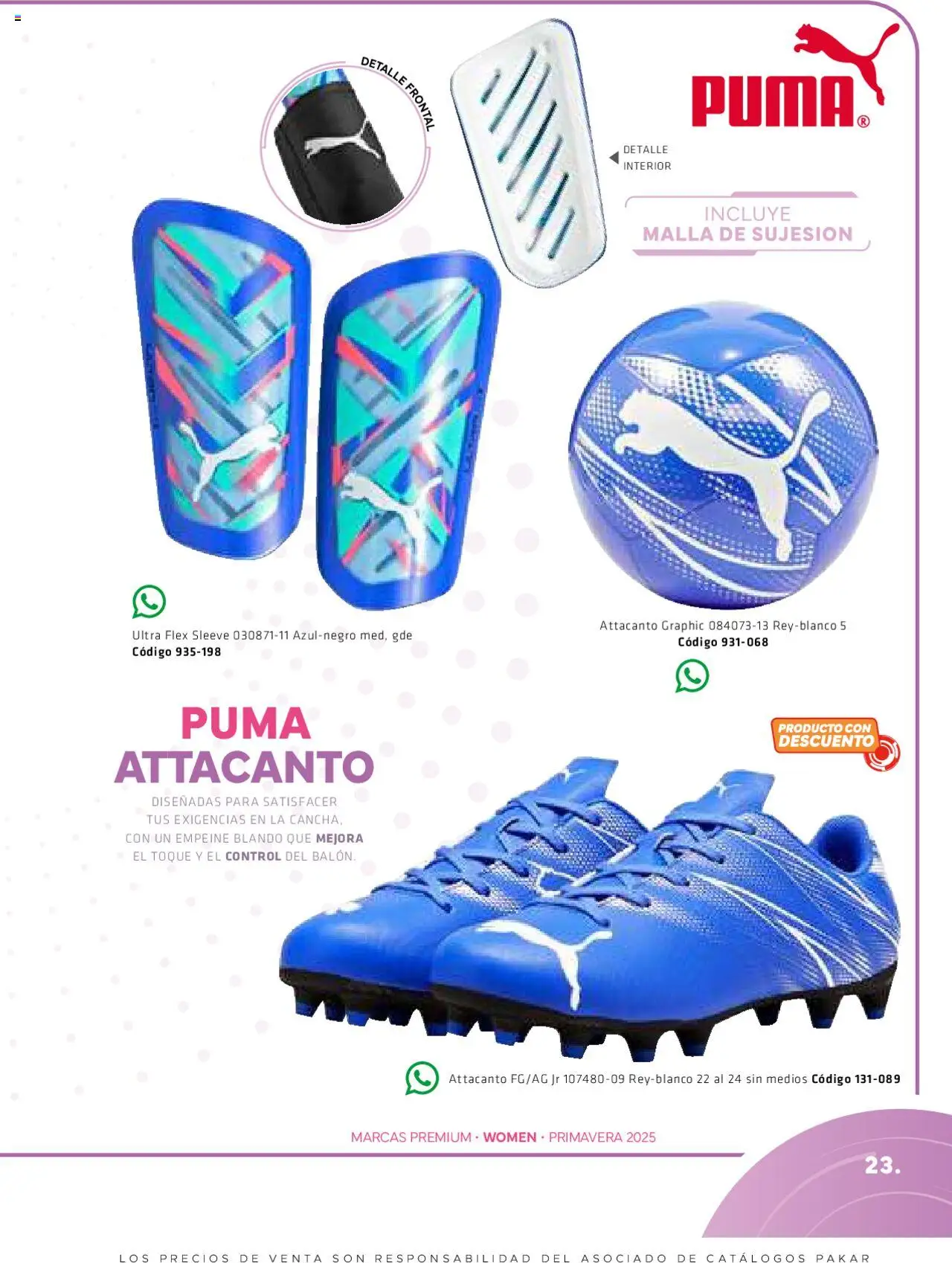 Nuevas ofertas de SC Pakar válidas en toda la República Mexicana desde el 06.03.2025. ¡Encuentra las mejores ofertas en SC Pakar catálogo Women! | Página: 23 | Productos: Malla