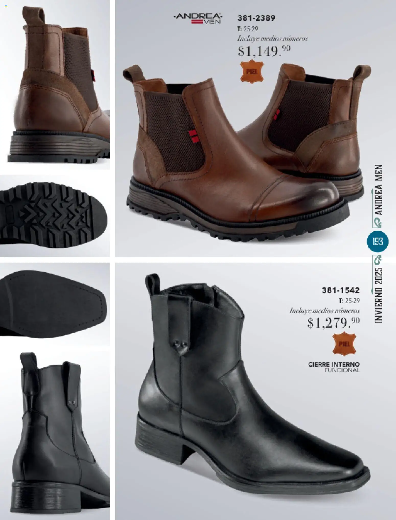 Nuevas ofertas de Andrea válidas en toda la República Mexicana desde el 26.11.2025. ¡Encuentra las mejores ofertas en Andrea catálogo Invierno! | Página: 193