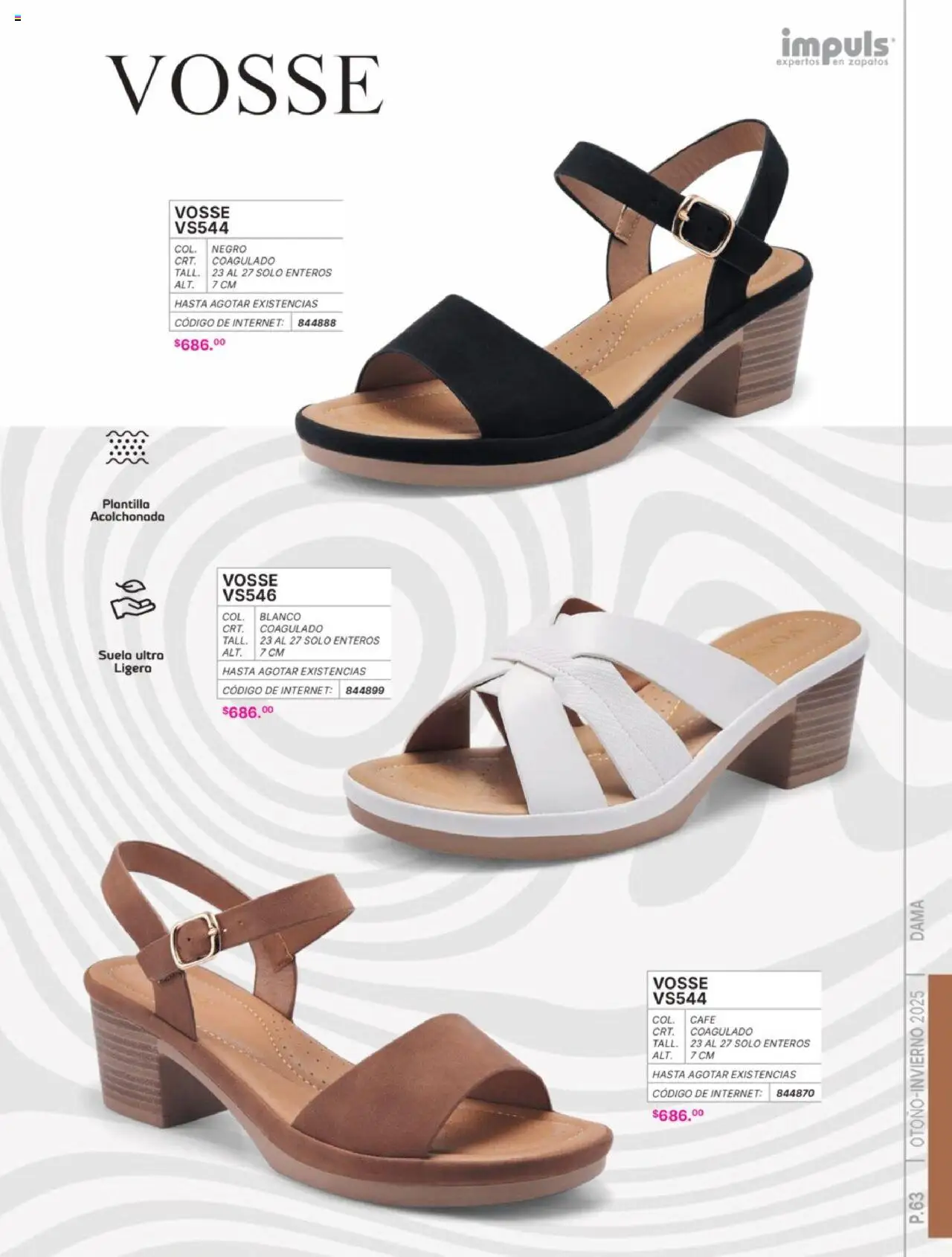 Nuevas ofertas de Impuls válidas en toda la República Mexicana desde el 07.07.2025. ¡Encuentra las mejores ofertas en Impuls catálogo Dama Otoño-Invierno 2025! | Página: 65 | Productos: Zapatos, Café