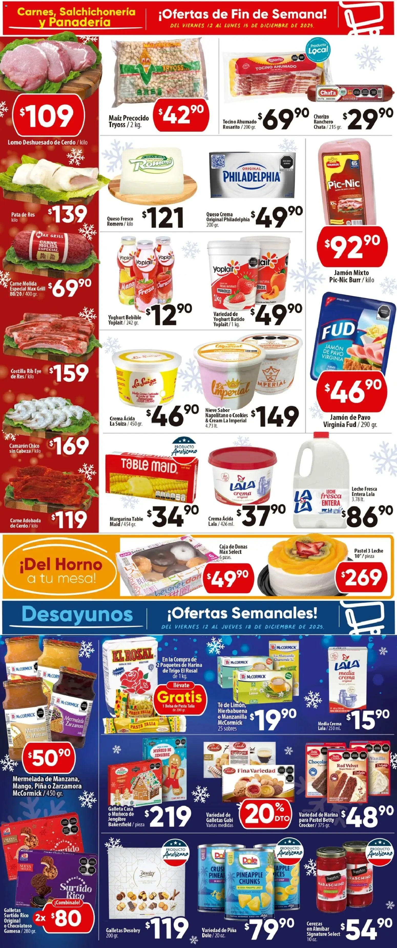 Nuevas ofertas de Calimax válidas en toda la República Mexicana desde el 12.12.2025. ¡Encuentra las mejores ofertas en Calimax folleto Ensenada! | Página: 2 | Productos: Bolsa, Leche, Queso, Caja
