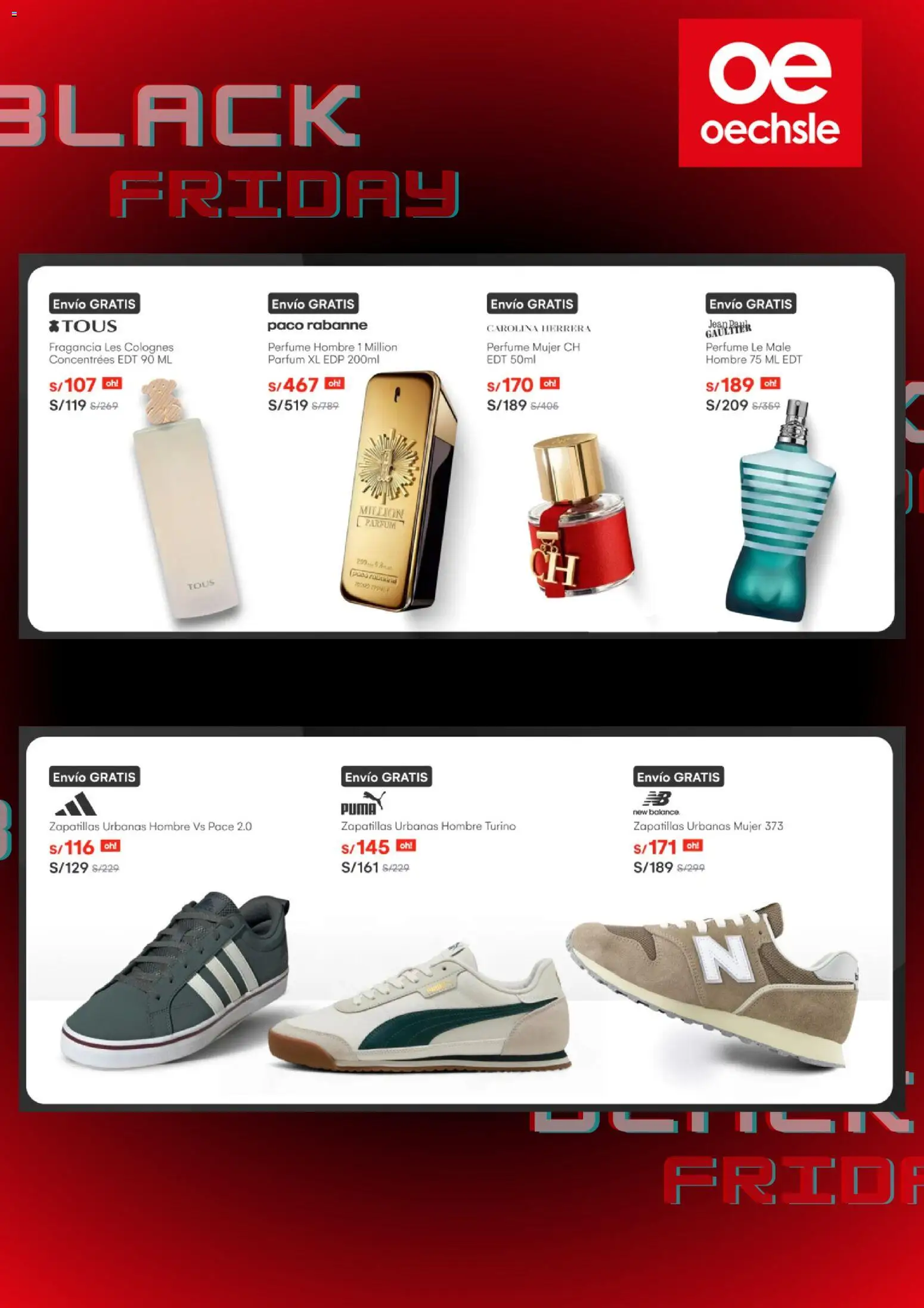 Catálogo Oechsle válido desde 28.11.2025 | Página: 4 | Productos: Zapatillas, Perfume, Fragancia