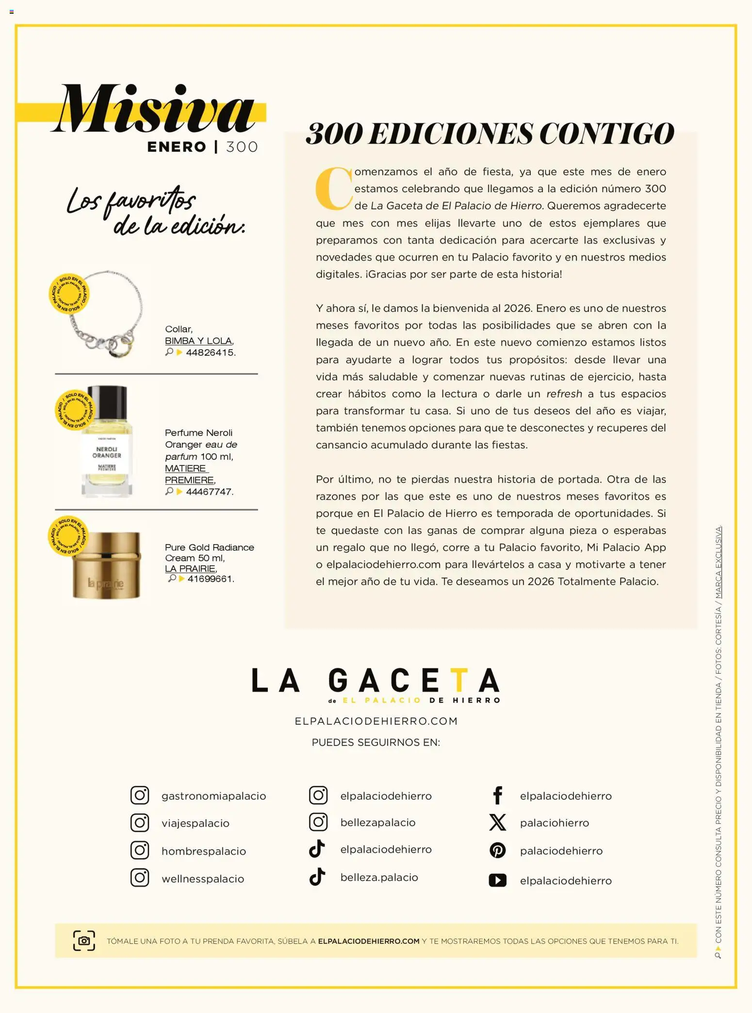 Nuevas ofertas de Palacio De Hierro válidas en toda la República Mexicana desde el 26.12.2025. ¡Encuentra las mejores ofertas en Palacio De Hierro catálogo! | Página: 10 | Productos: Té, Perfume