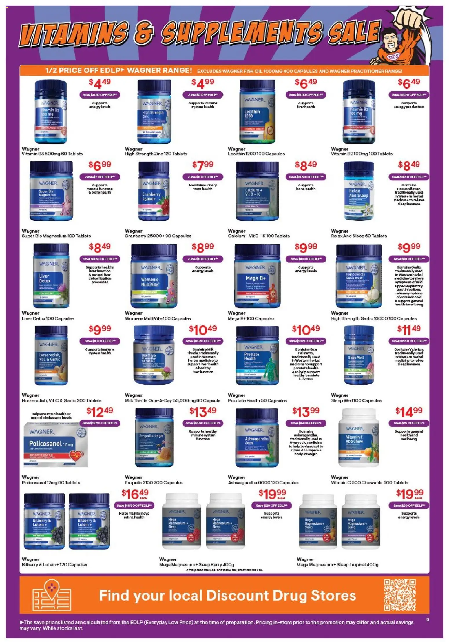Discount Drug Stores catalogue - valid from 13.04.2026 | Page: 9 | Products: Lemon, Lime, Herbal, Vitamin