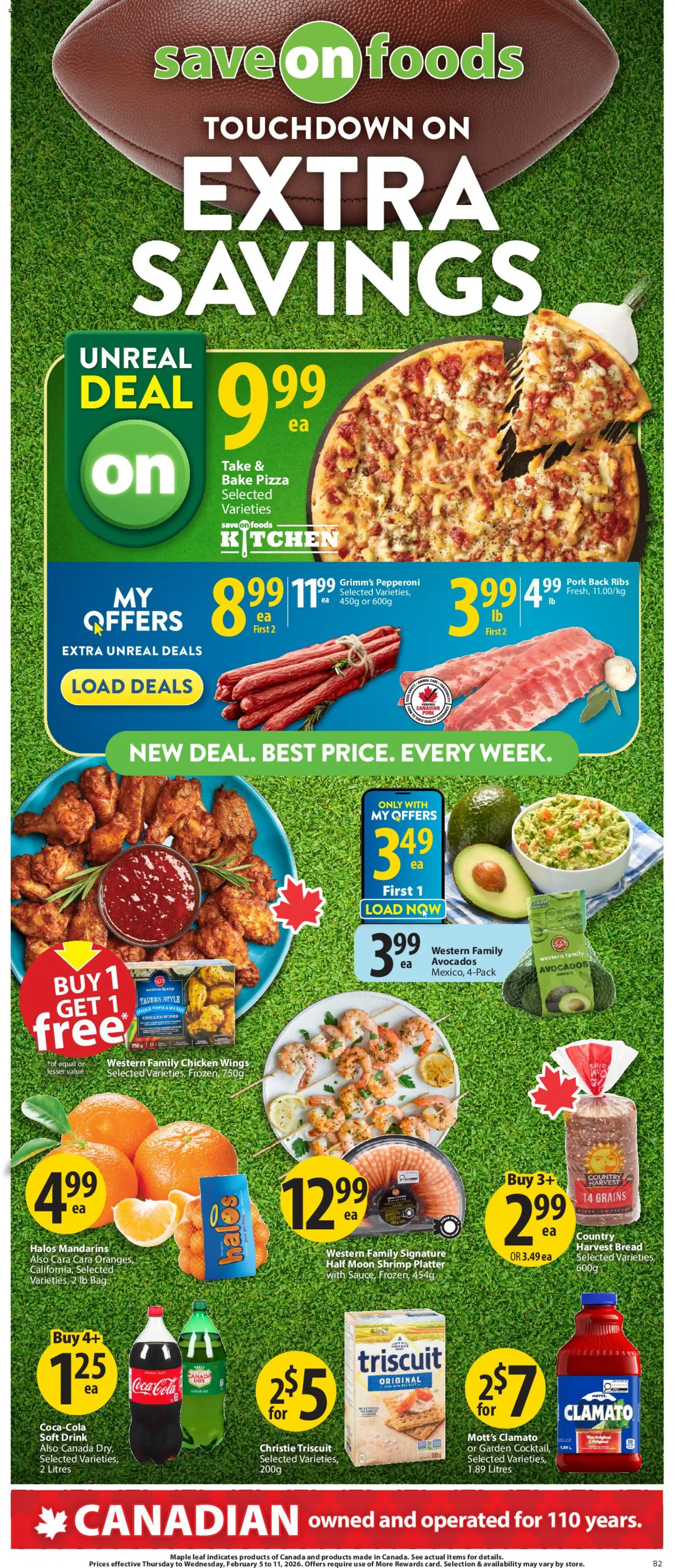 Save on foods flyer valid from 05.02.2026 | Page: 1