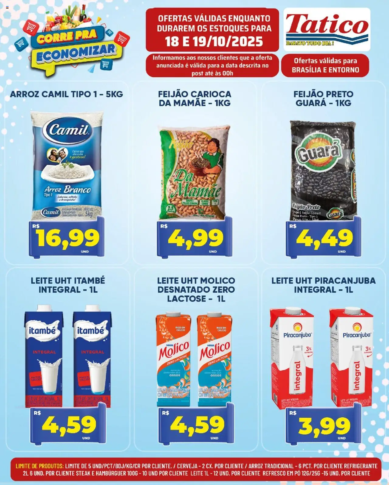 Tatico Folheto - válido de 18.10.2025 | Página: 2 | Produtos: Refresco, Cerveja, Arroz, Refrigerante