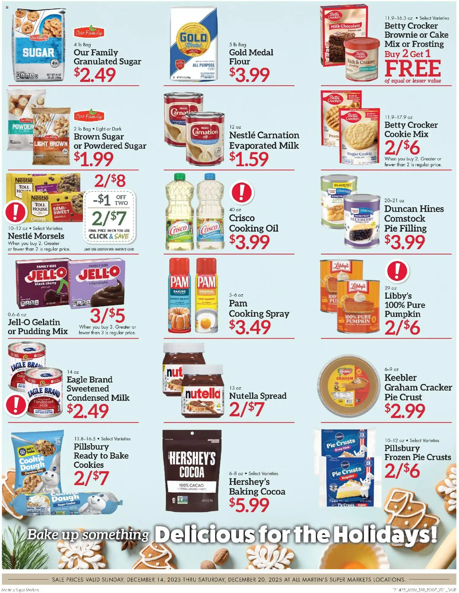 Martin’s - Next Ad - IN - valid from 14.12.2025 | Page: 7 | Products: Milk, Chocolate, Cookies, Sugar