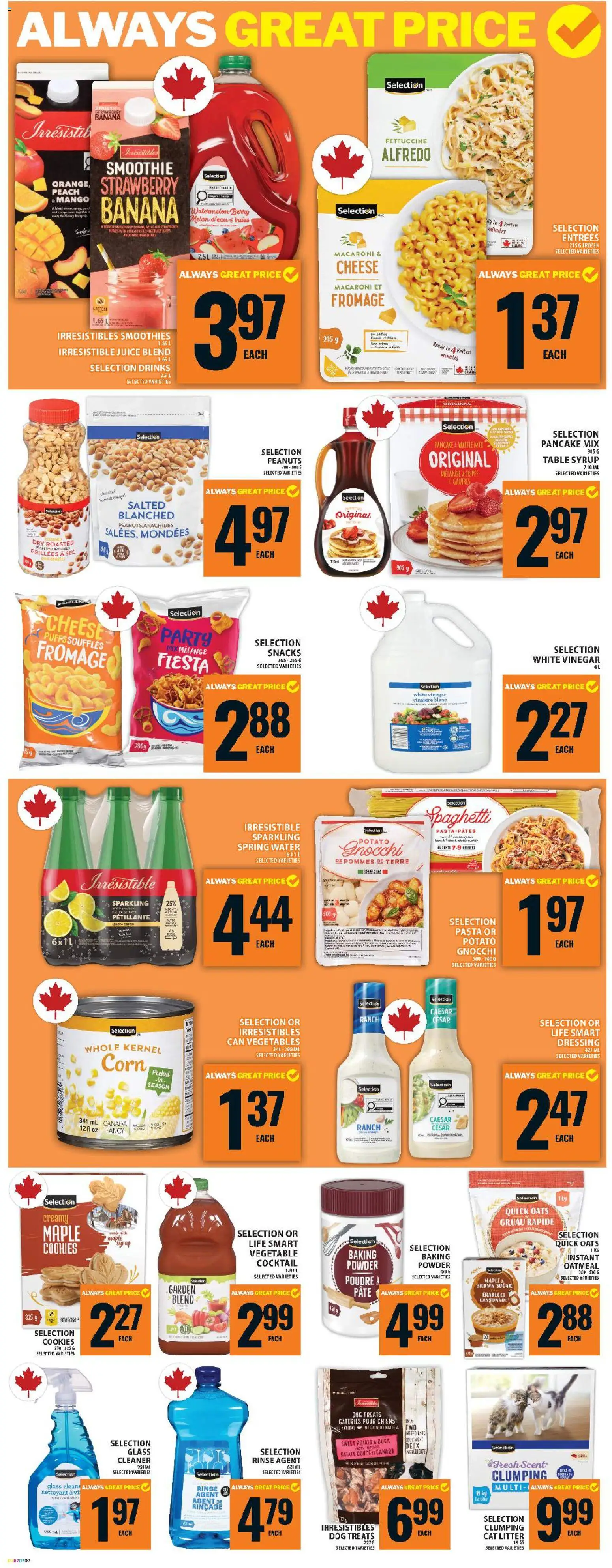 Food Basics flyer valid from 29.01.2026 | Page: 15 | Products: Powder, Table, Cheese, Juice