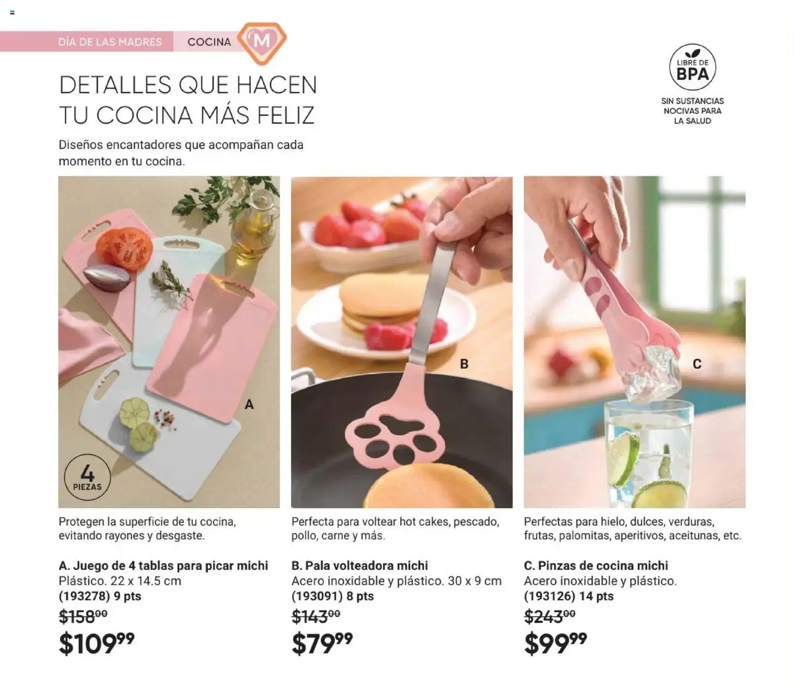 Nuevas ofertas de AVON válidas en toda la República Mexicana desde el 02.04.2026. ¡Encuentra las mejores ofertas en AVON Casa & Estilo 6 2026! | Página: 32 | Productos: Pala, Juego, Cocina