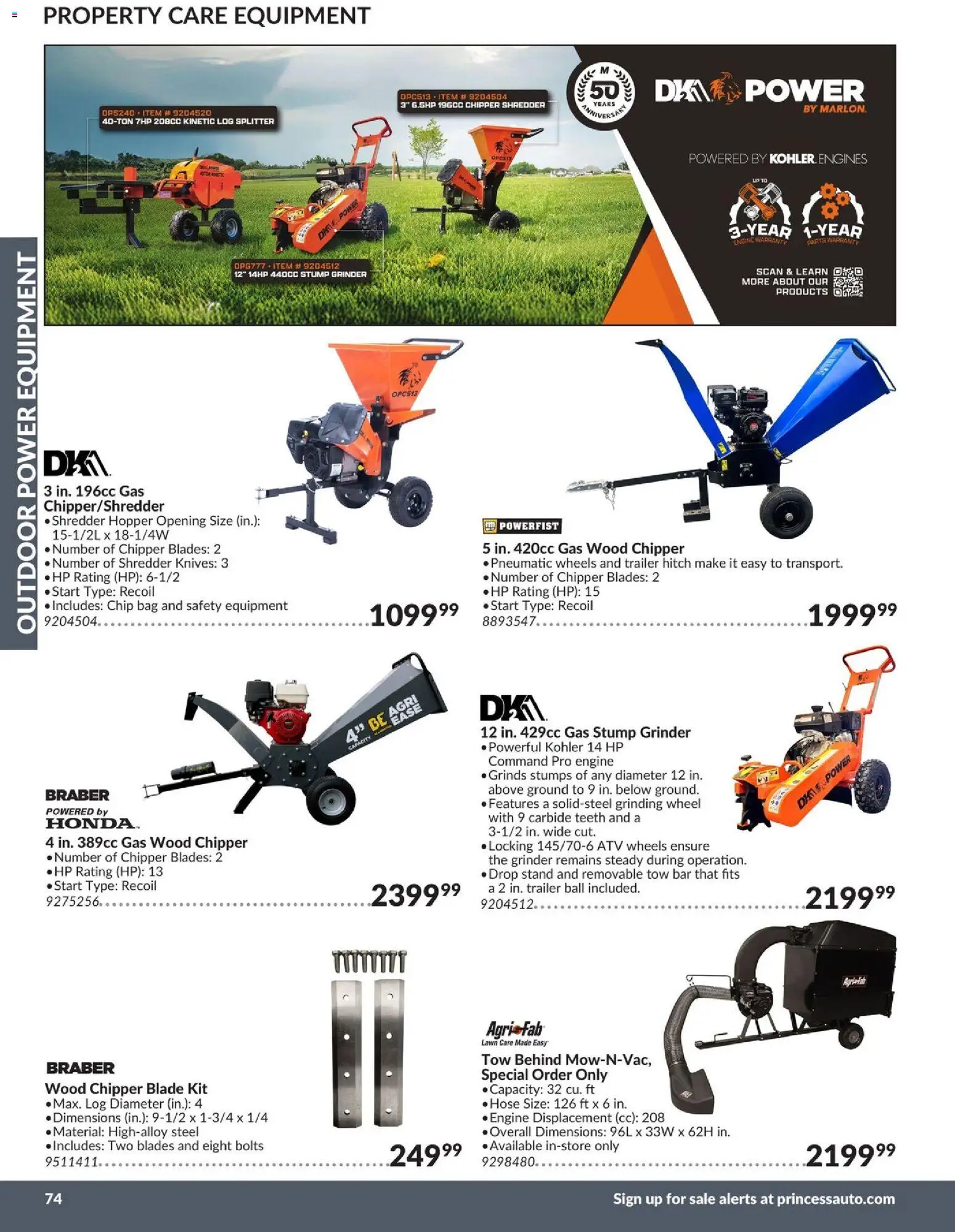 Princess Auto flyer valid from 21.04.2026 | Page: 26 | Products: Bag, Shredder, Grinder
