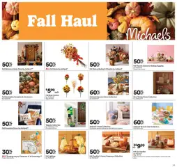 Preview of Michaels weekly ads valid from 28.09.2025