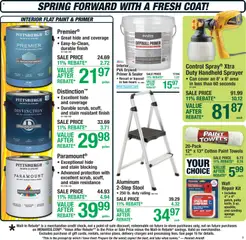 Preview of Menards weekly ads valid from 01.04.2026 | Page: 3 | Products: Acrylic, Coat, Sponge, Game