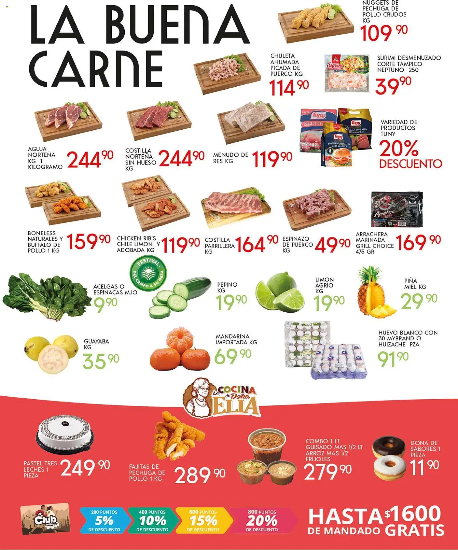 Nuevas ofertas de Alsuper válidas en toda la República Mexicana desde el 31.10.2025. ¡Encuentra las mejores ofertas en Alsuper folleto Chihuahua-Estado! | Página: 2 | Productos: Pollo, Huevo, Limón, Res