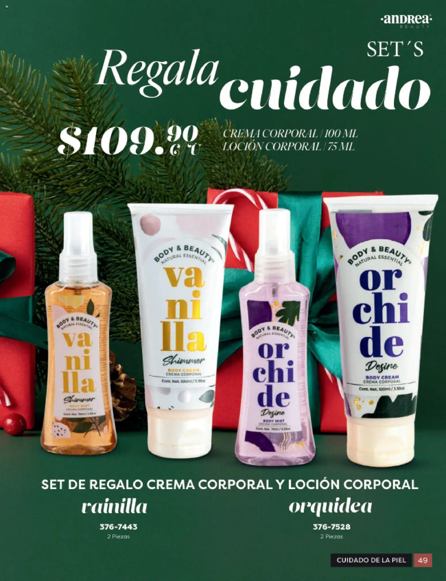 Nuevas ofertas de Andrea válidas en toda la República Mexicana desde el 31.10.2025. ¡Encuentra las mejores ofertas en Andrea catálogo Beauty! | Página: 49 | Productos: Crema, Loción, Body, Crema corporal