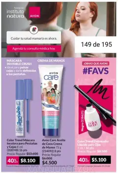 Vista previa Catálogo AVON Campaña 1/2026 válido desde el 01.01.2026 | Página: 139