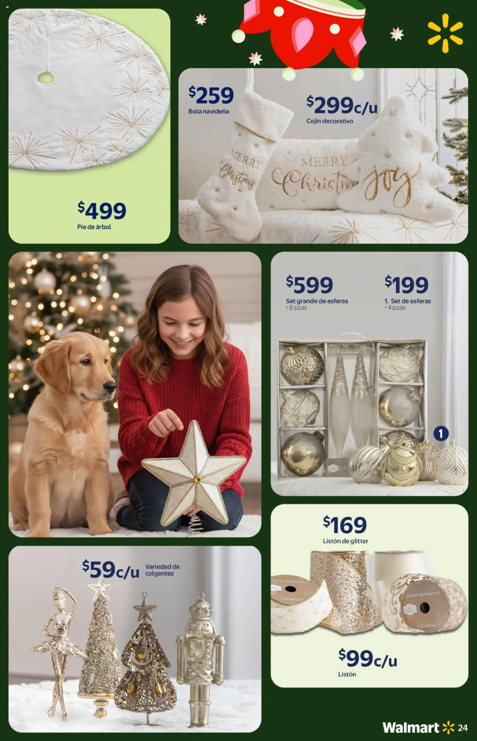 Nuevas ofertas de Walmart válidas en toda la República Mexicana desde el 21.10.2025. ¡Encuentra las mejores ofertas en Walmart catálogo Navidad! | Página: 24 | Productos: Glitter