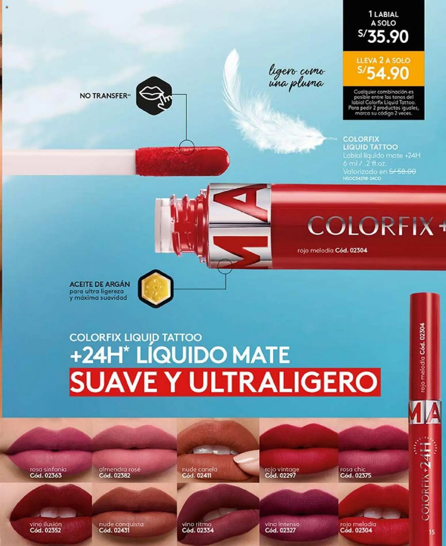 Catálogo Ésika válido desde 31.01.2026 | Página: 15 | Productos: Aceite, Vino