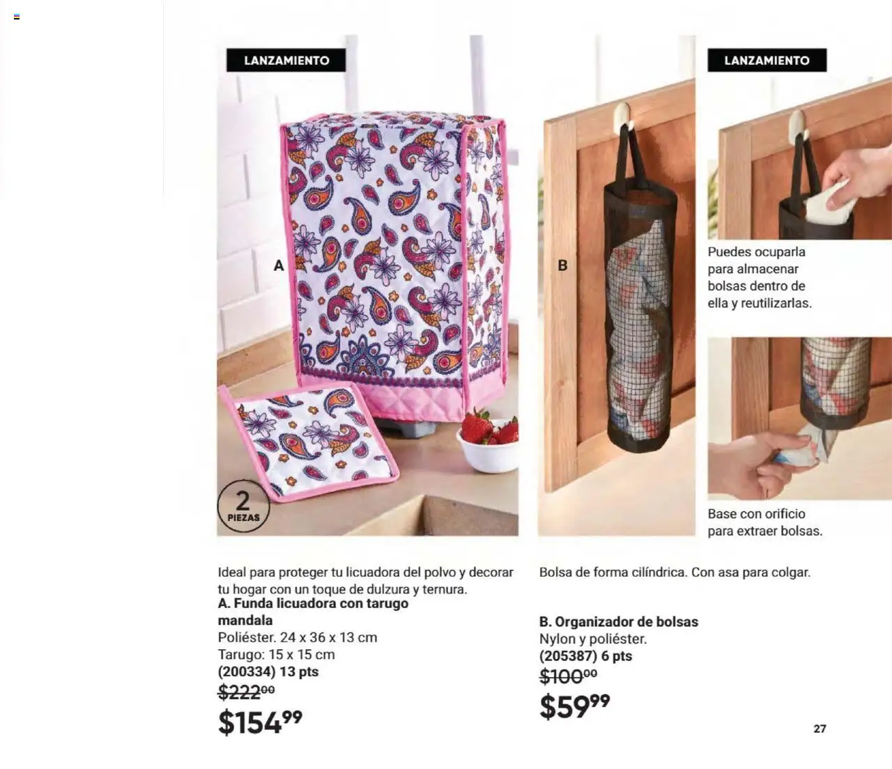 Nuevas ofertas de AVON válidas en toda la República Mexicana desde el 09.08.2025. ¡Encuentra las mejores ofertas en AVON - Casa & Estilo 13 2025! | Página: 29 | Productos: Bolsa, Licuadora, Organizador, Polvo