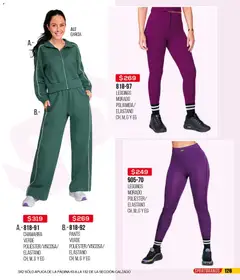 Vista previa de Cklass catálogo Remate Calzado 3X2, nuevo folleto de la tienda, válido en México a partir del 20.04.2026 | Página: 127 | Productos: Leggings, Chamarra, Pants