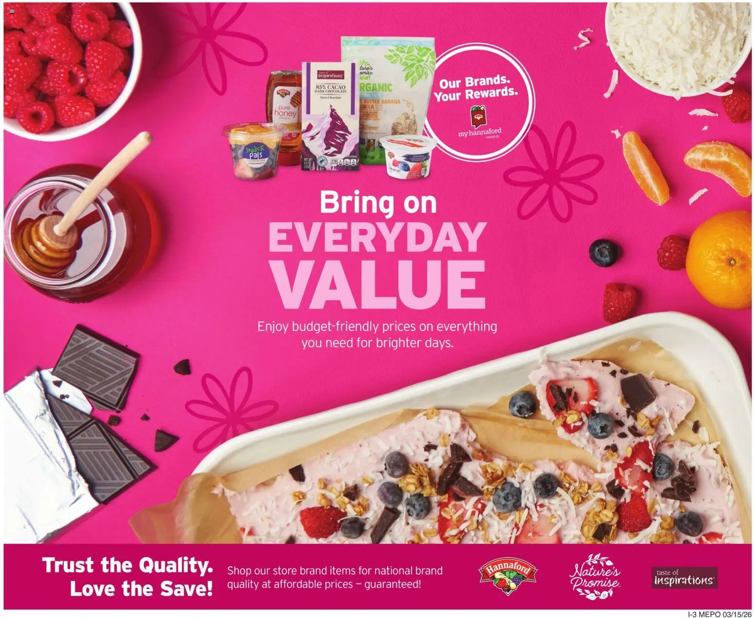 Hannaford Weekly Ad - valid from 15.03.2026 | Page: 11 | Products: Butter, Chocolate