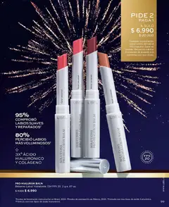 Catálogo L'Bel Campaña 1 válido desde el 01.01.2026 | Página: 99 | Productos: Bálsamo, Labial