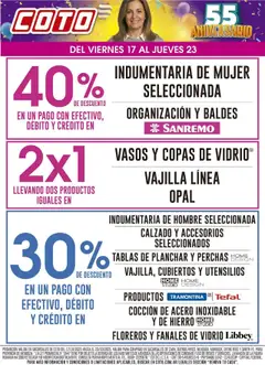 Vista previa Coto - Renova válido desde el 17.10.2025