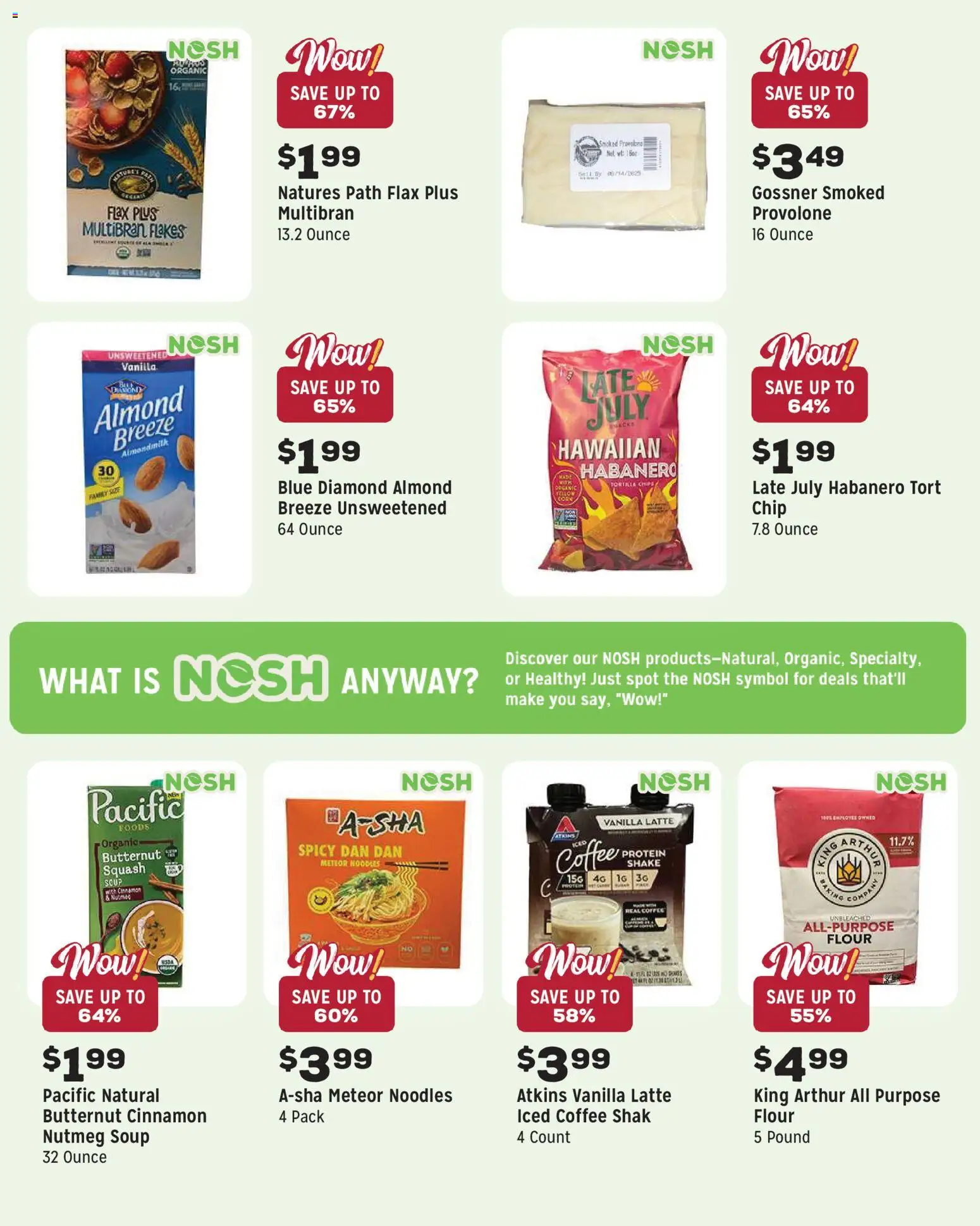 Grocery Outlet Weekly Ad - ID - valid from 22.04.2026 | Page: 7 | Products: Squash, Noodles, Flakes, Date