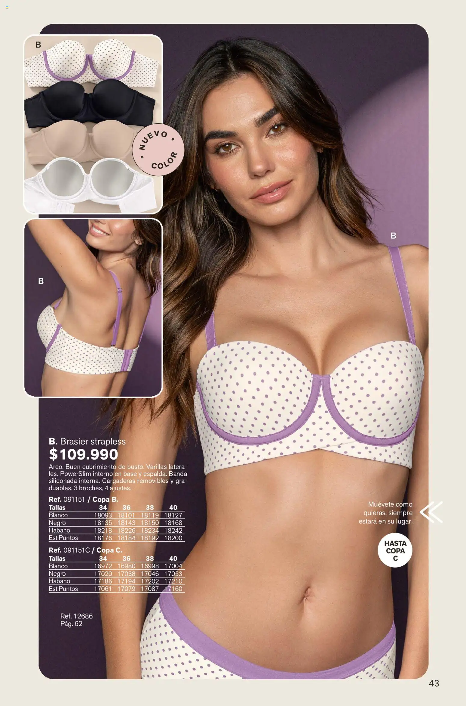Leonisa revista - valida desde el 01.02.2026 | Página: 43 | Productos: Brasier