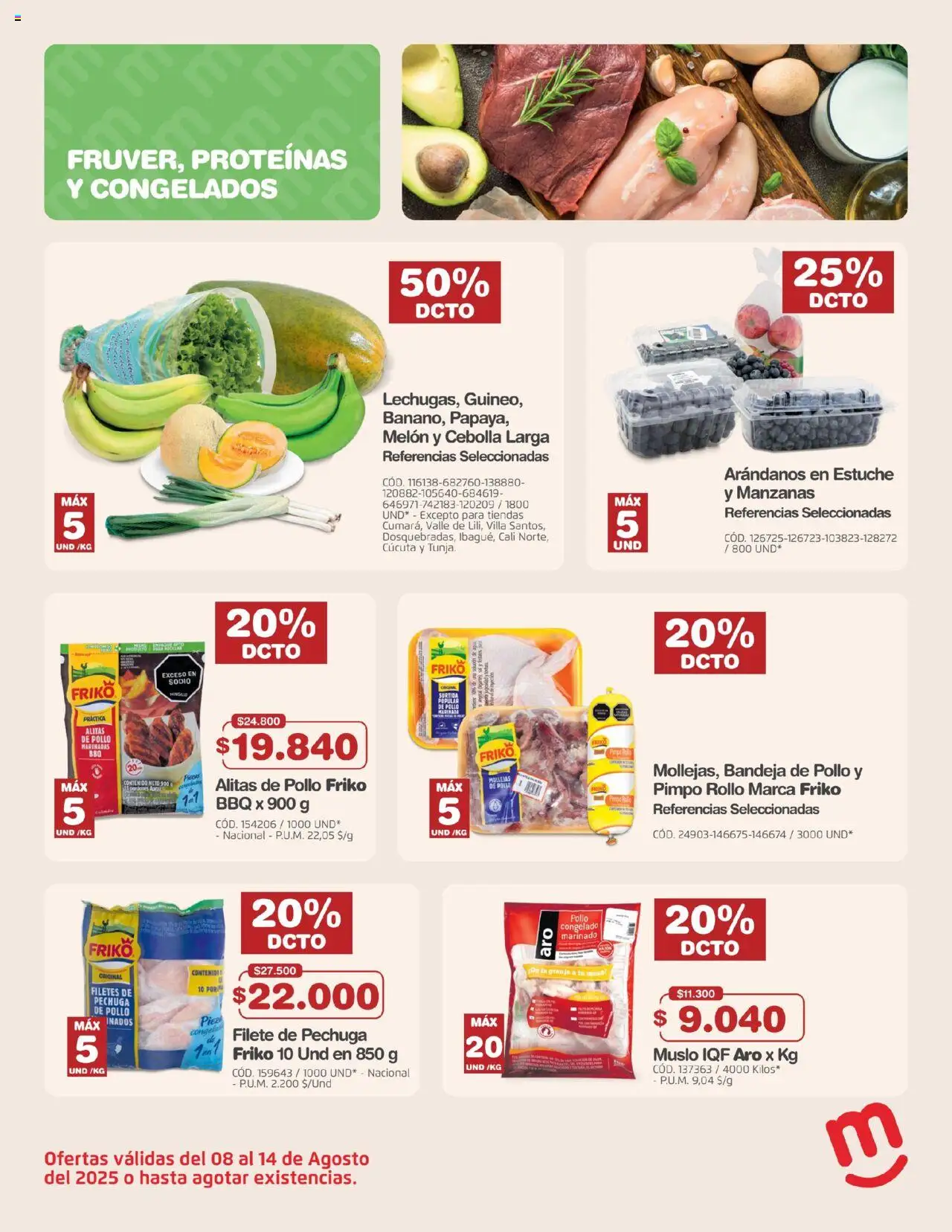 Makro revista - valida desde el 08.08.2025 | Página: 2 | Productos: Manzanas, Estuche, Cebolla, Melón