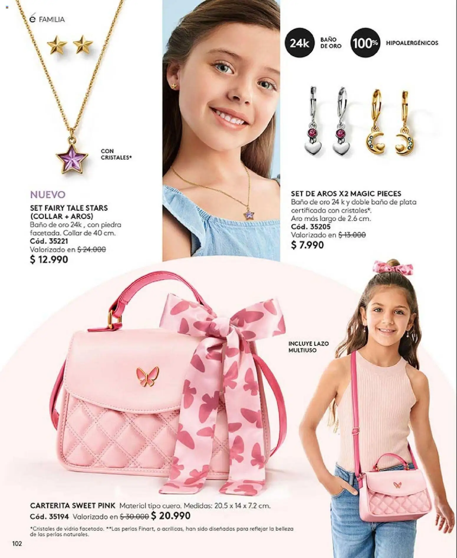 Catálogo Ésika Campaña 1 │ válido desde el 01.01.2026 | Página: 102 | Productos: Baño, Collar, Aros