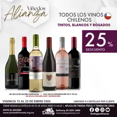 Vista previa de Bodegas Alianza catálogo Viñedos Alianza, nuevo folleto de la tienda, válido en México a partir del 12.01.2026 | Página: 2 | Productos: Vino