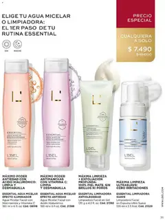 Catálogo L'Bel Campaña 18 válido desde el 30.11.2025 | Página: 71 | Productos: Agua, Espuma, Iluminador