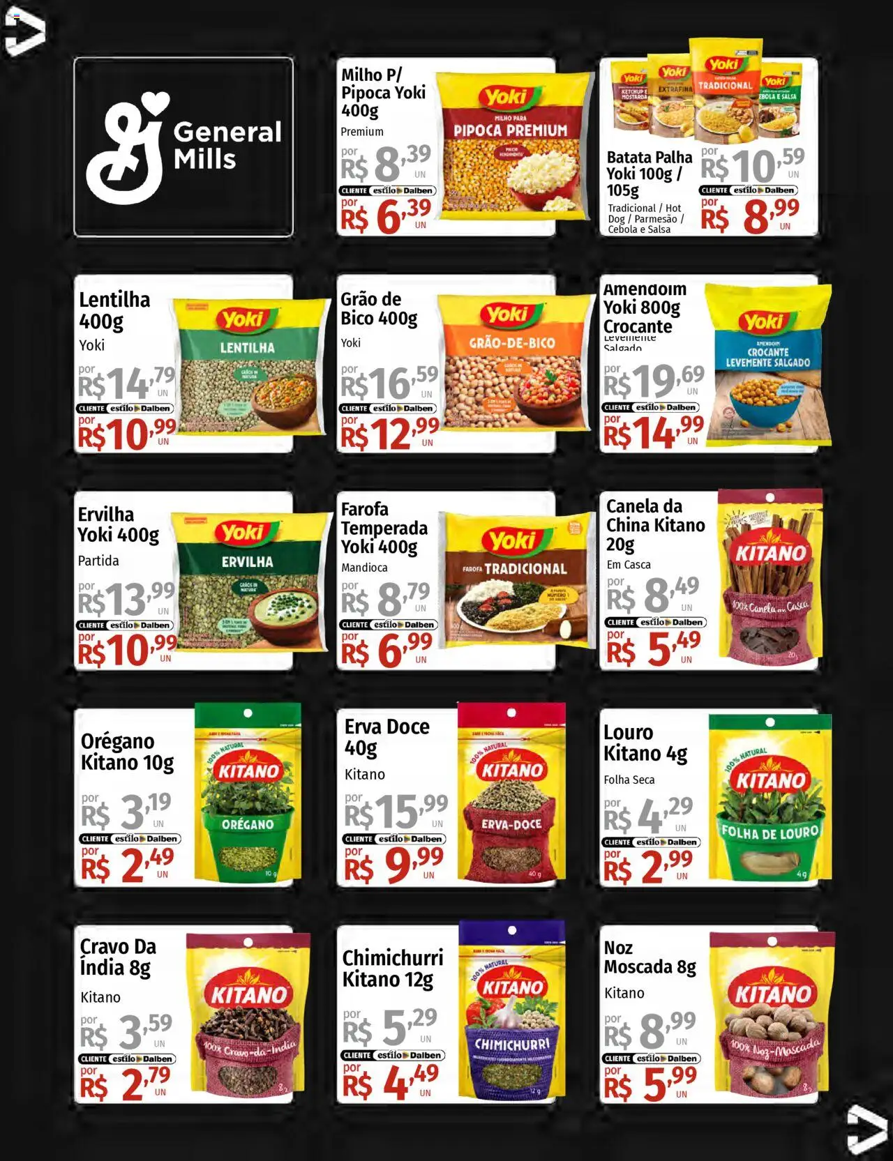 Supermercado Dalben Folheto - válido de 16.09.2025 | Página: 10 | Produtos: Cebola, Lentilha, Farofa, Pipoca