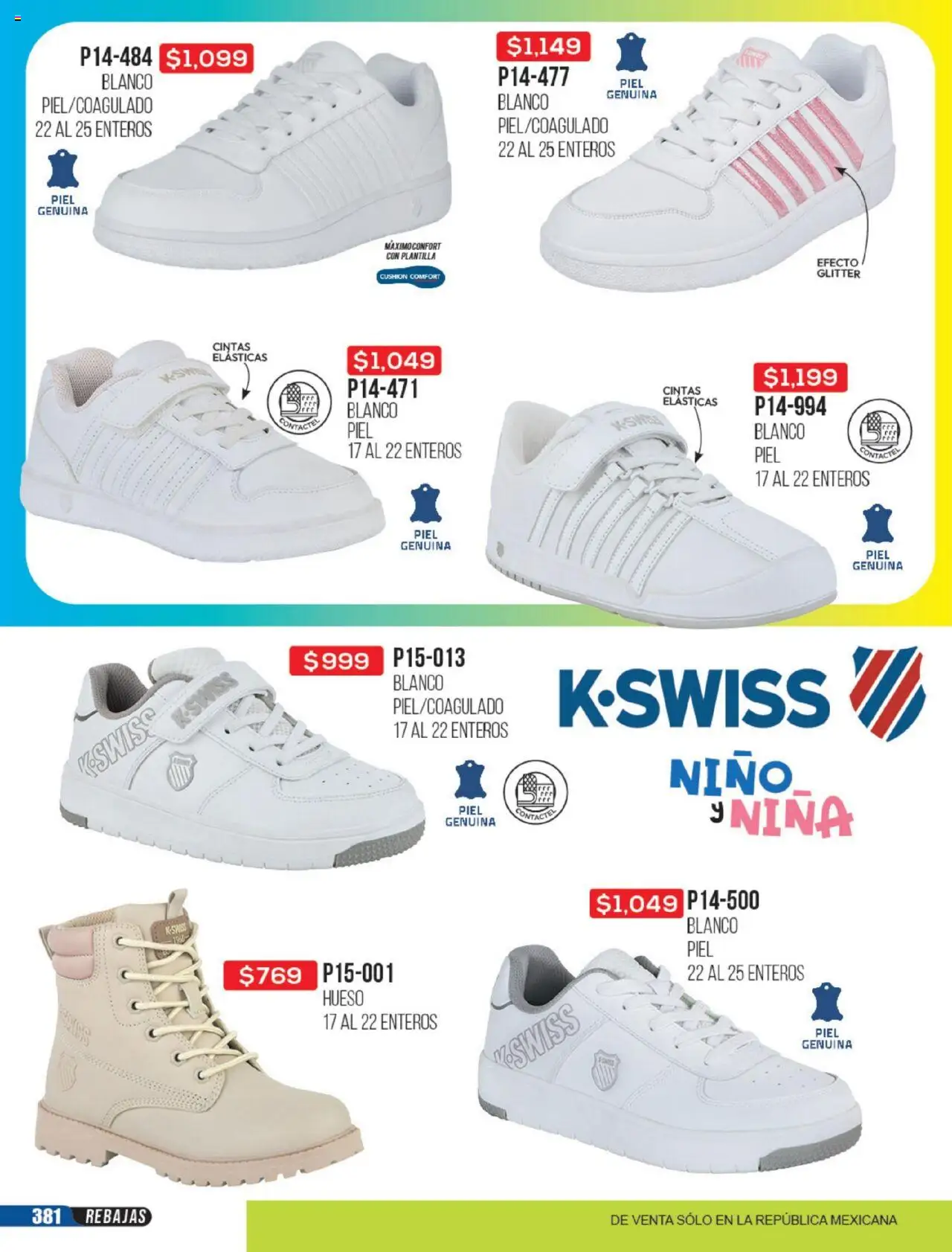 Nuevas ofertas de Cklass válidas en toda la República Mexicana desde el 23.06.2025. ¡Encuentra las mejores ofertas en Cklass catálogo Rebajas Sobre Calzado! | Página: 382 | Productos: Glitter