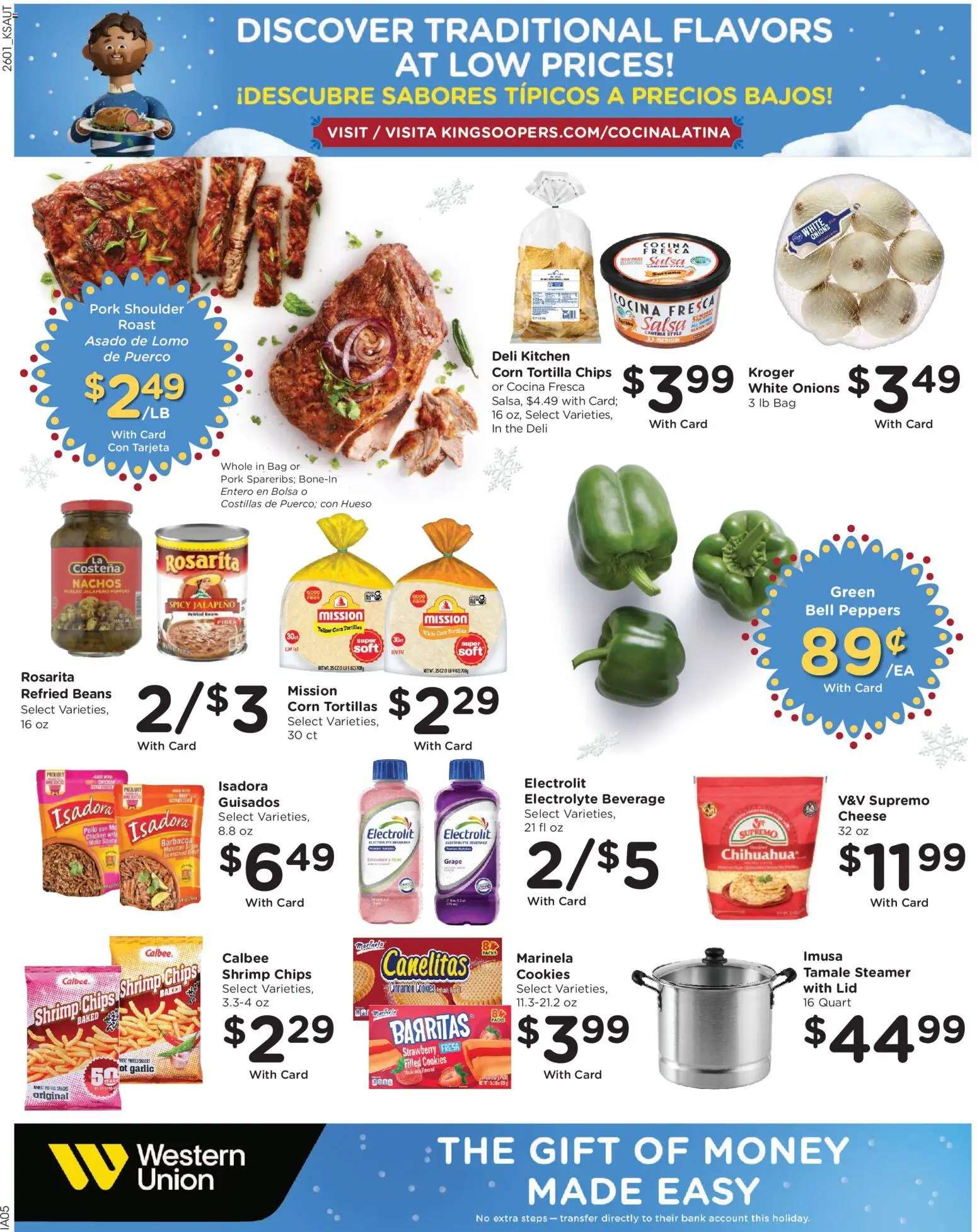 King Soopers Weekly Ad - valid from 04.02.2026 | Page: 16 | Products: Corn, Pork, Chips, Bag