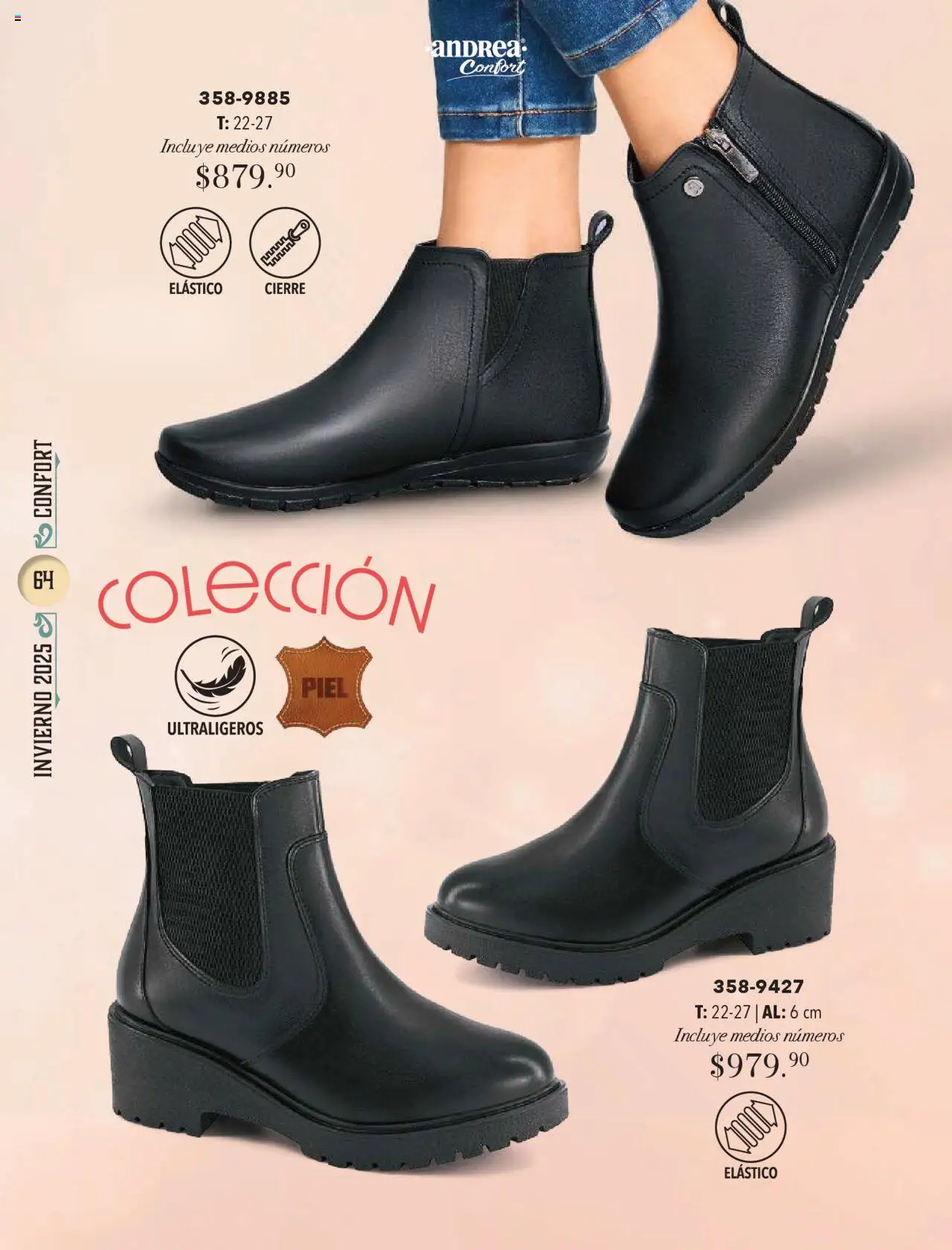 Nuevas ofertas de Andrea válidas en toda la República Mexicana desde el 13.10.2025. ¡Encuentra las mejores ofertas en Andrea - Catálogo Invierno! | Página: 64