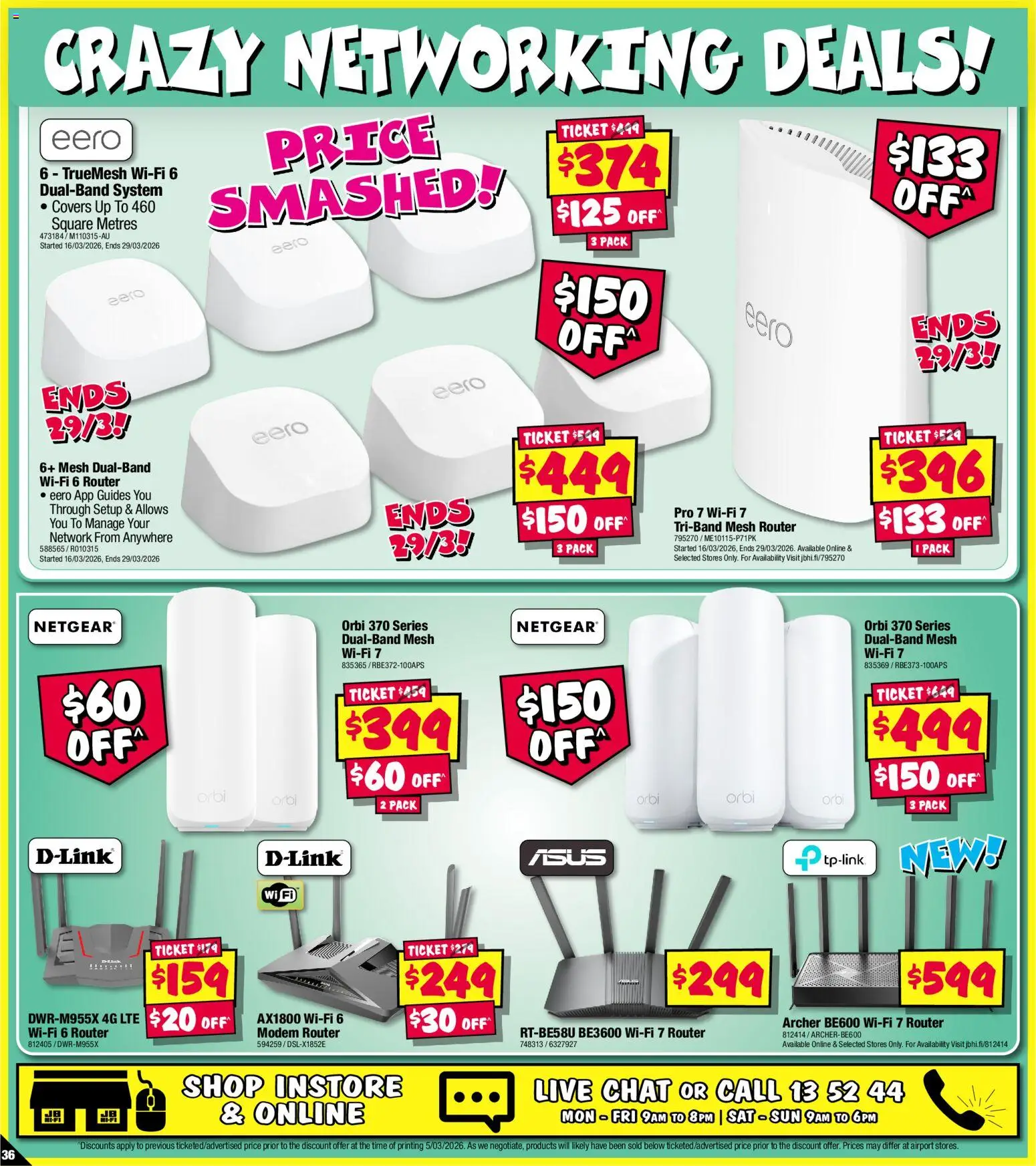 JB Hi-Fi catalogue - valid from 19.03.2026 | Page: 36 | Products: Modem
