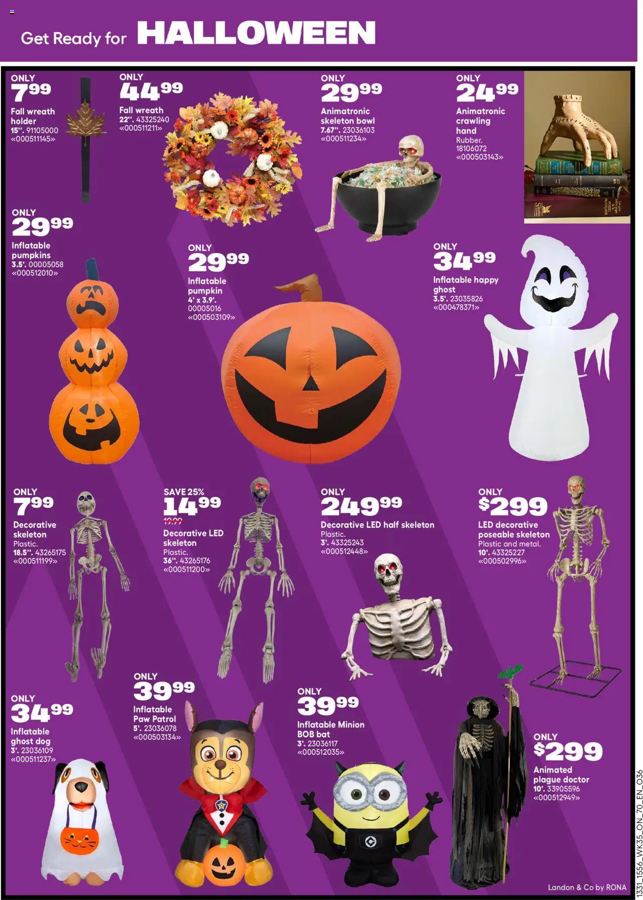 Rona flyer valid from 25.09.2025 | Page: 8 | Products: Pumpkin