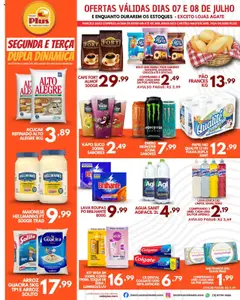 Rede Plus Supermercados Folheto - válido de 07.07.2025 | Página: 2 | Produtos: Café, Chocolate, Roupas, Monster