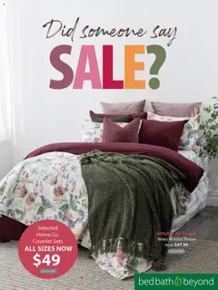 Bed Bath and Beyond catalogue preview  - valid from 28.07.2025