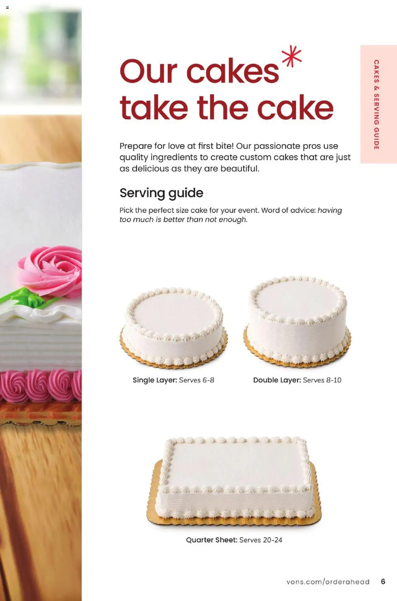 Vons Entertaining Guide - valid from 23.04.2025 | Page: 7 | Products: Sheet