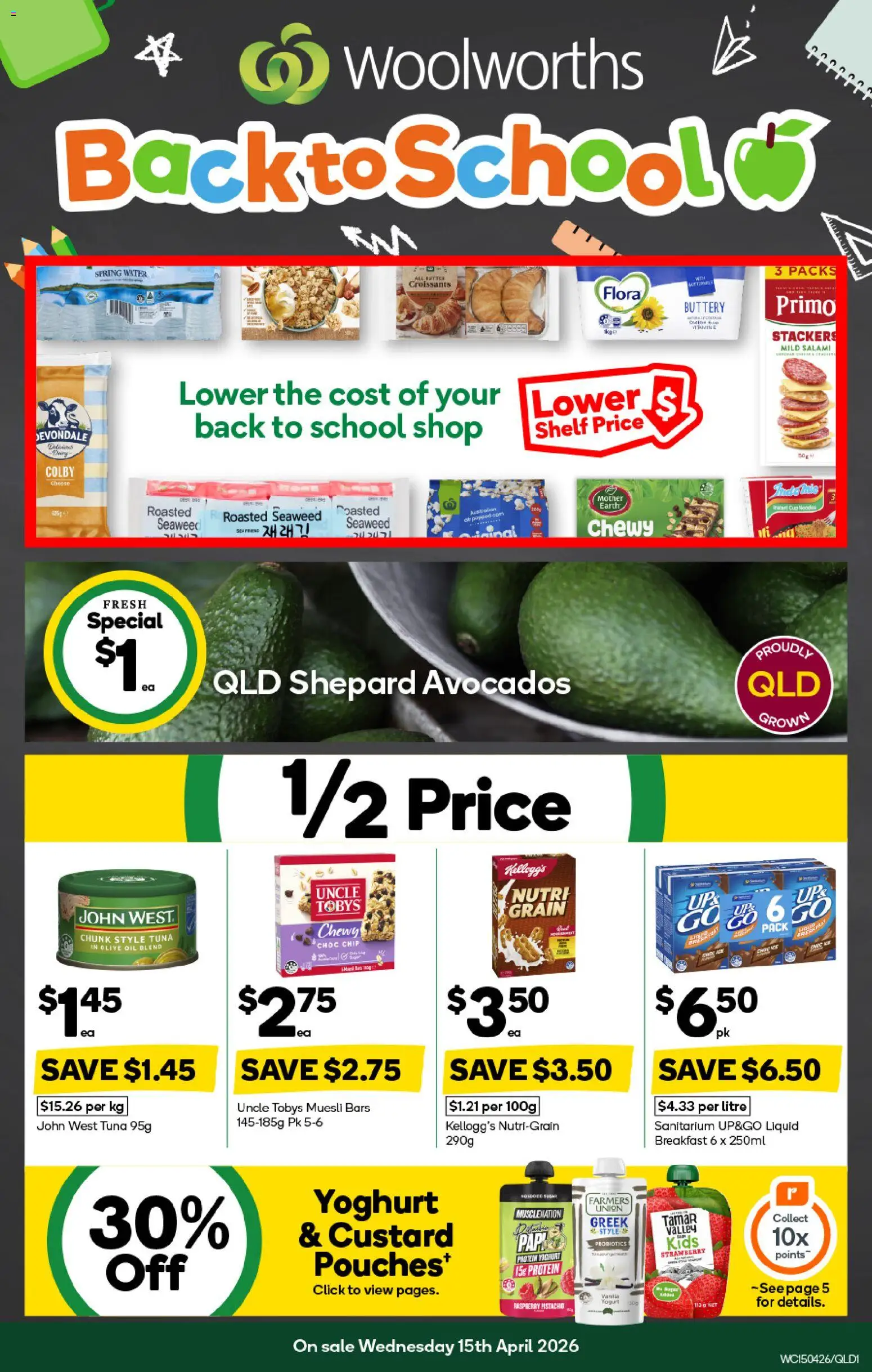 Woolworths catalogue - valid from 15.04.2026 | Page: 1