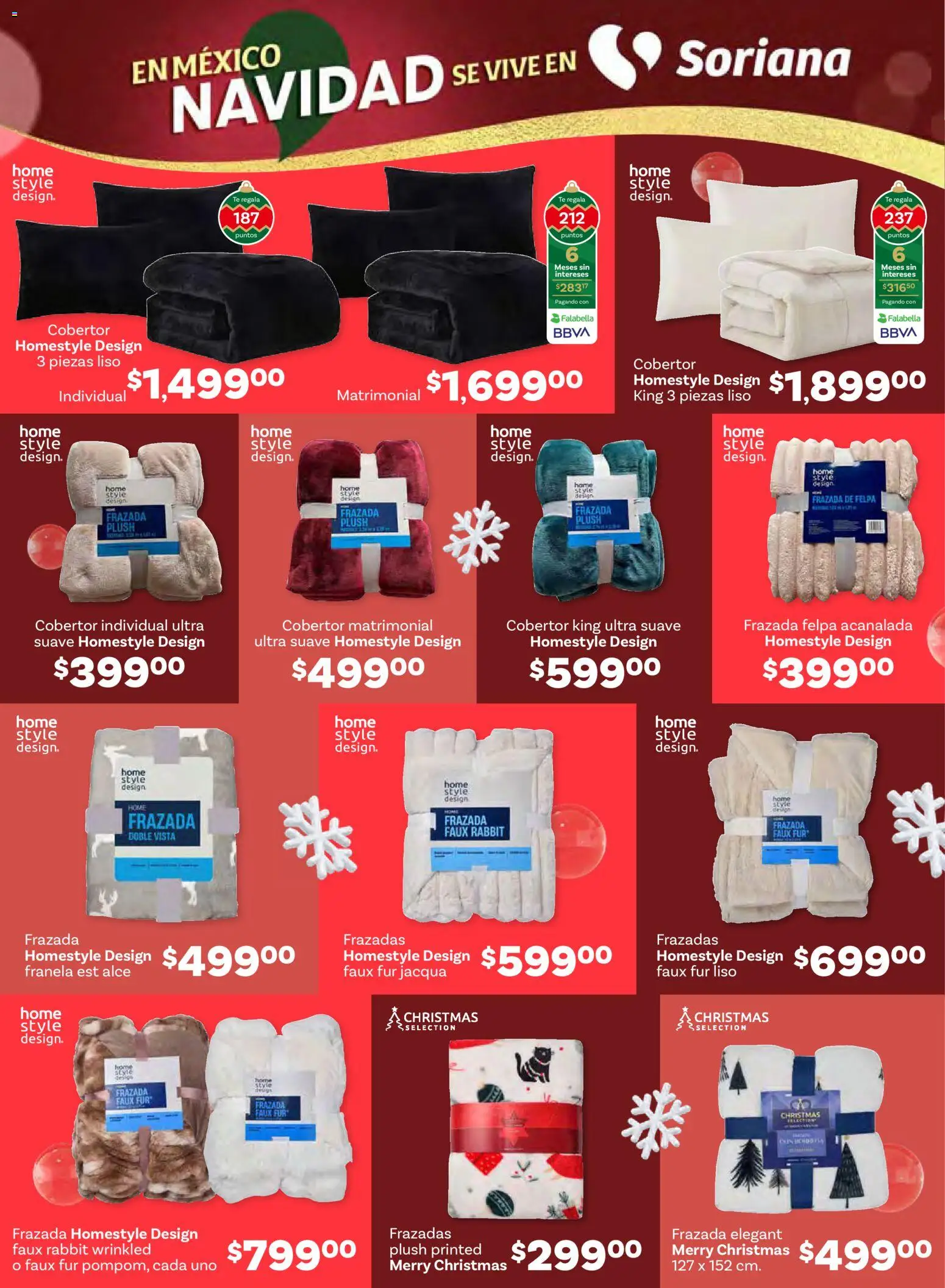 Nuevas ofertas de Soriana válidas en toda la República Mexicana desde el 11.12.2025. ¡Encuentra las mejores ofertas en Soriana - Preciazazaso Híper: BCS, Jal, Nay, Sin, Son! | Página: 61 | Productos: Cobertor, Té