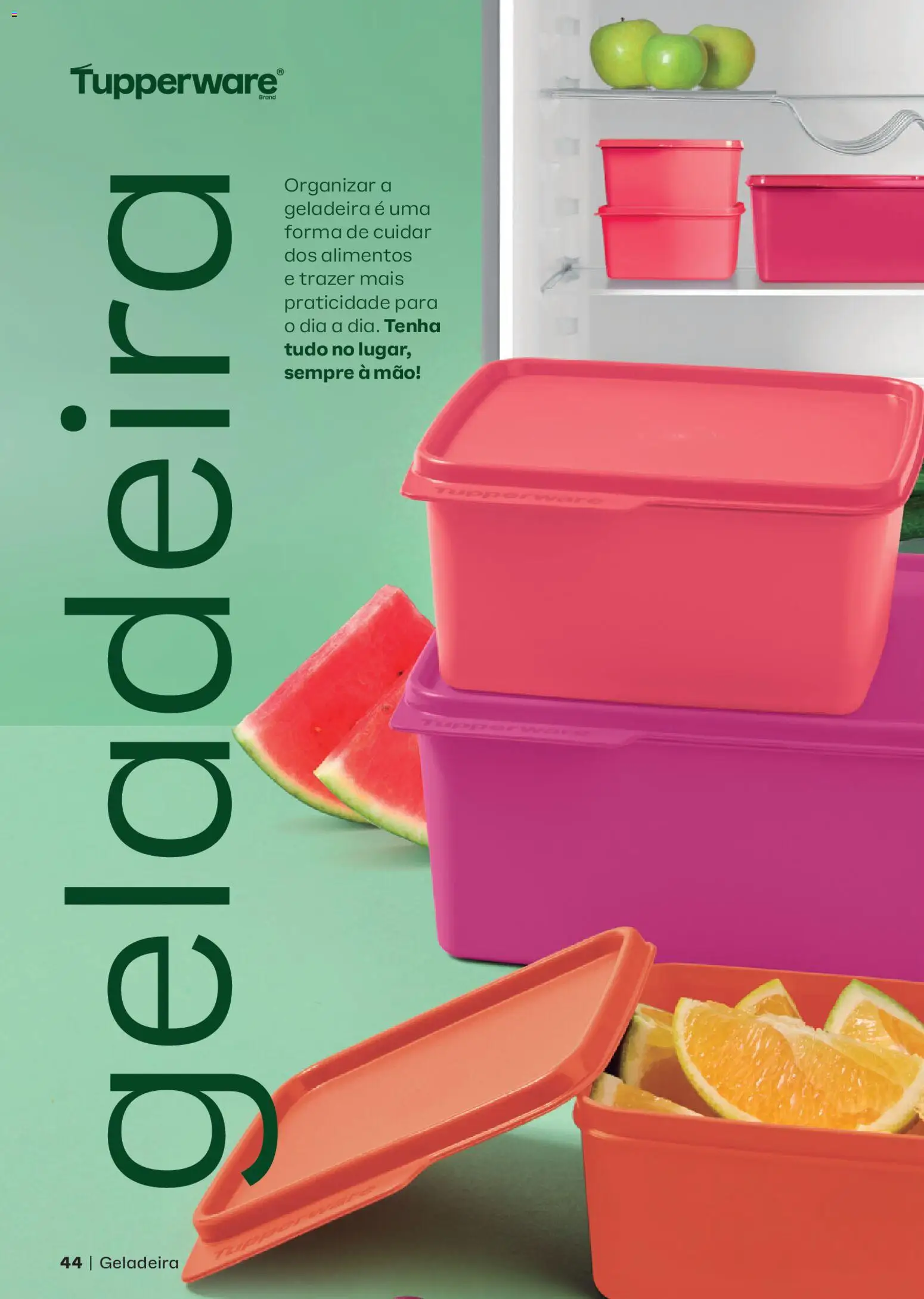 Tupperware Folheto - válido de 01.01.2026 | Página: 44 | Produtos: Geladeira