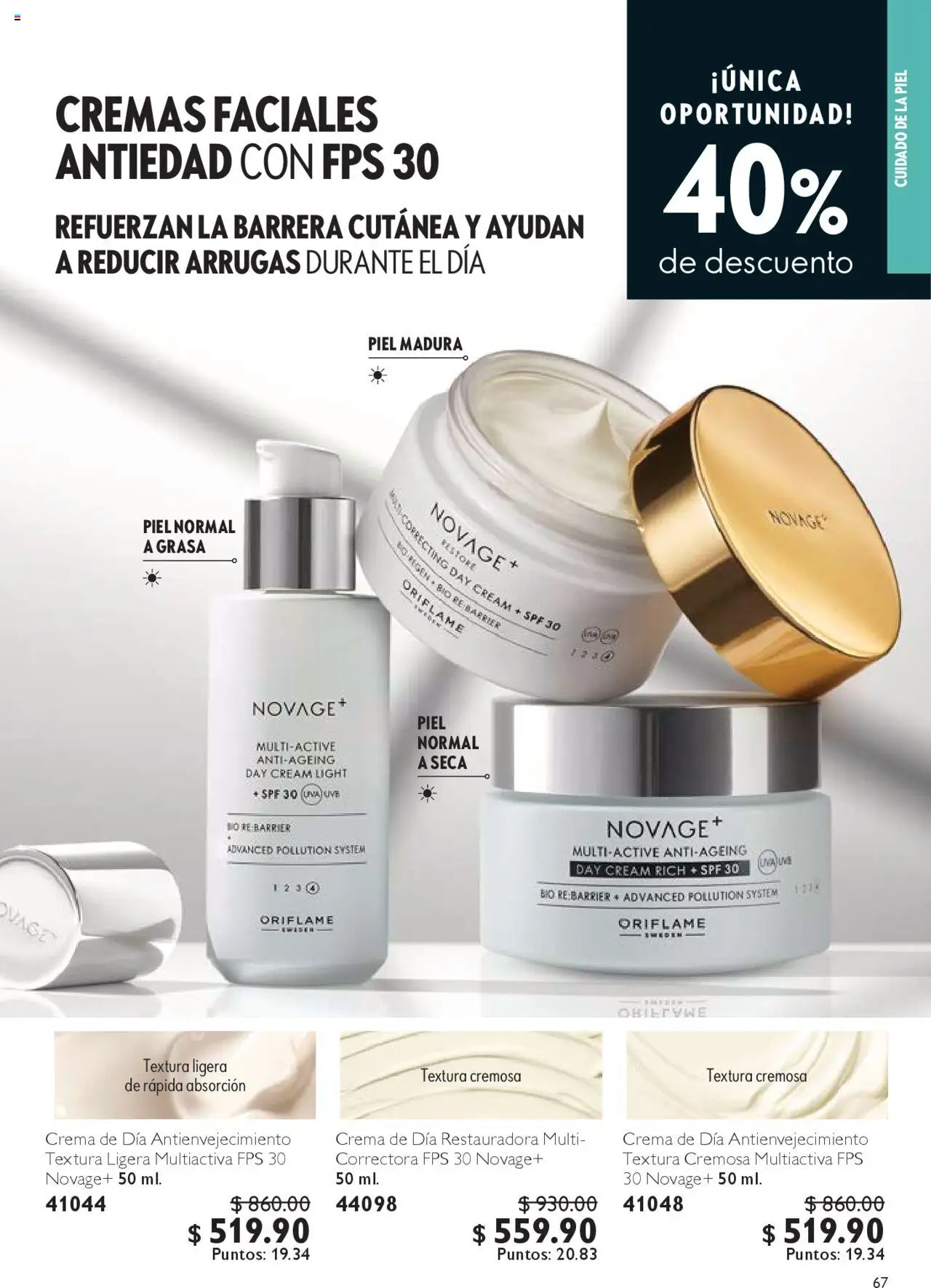 Nuevas ofertas de Oriflame válidas en toda la República Mexicana desde el 13.09.2025. ¡Encuentra las mejores ofertas en Oriflame - Campaña 13 2025! | Página: 67