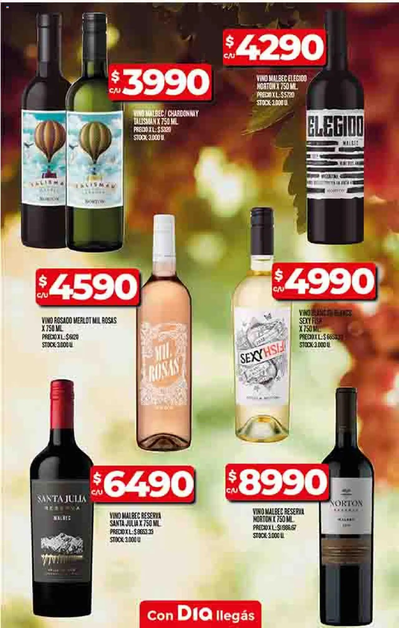 Supermercado DIA Ofertas │ válido desde el 25.06.2025 | Página: 54 | Productos: Vino