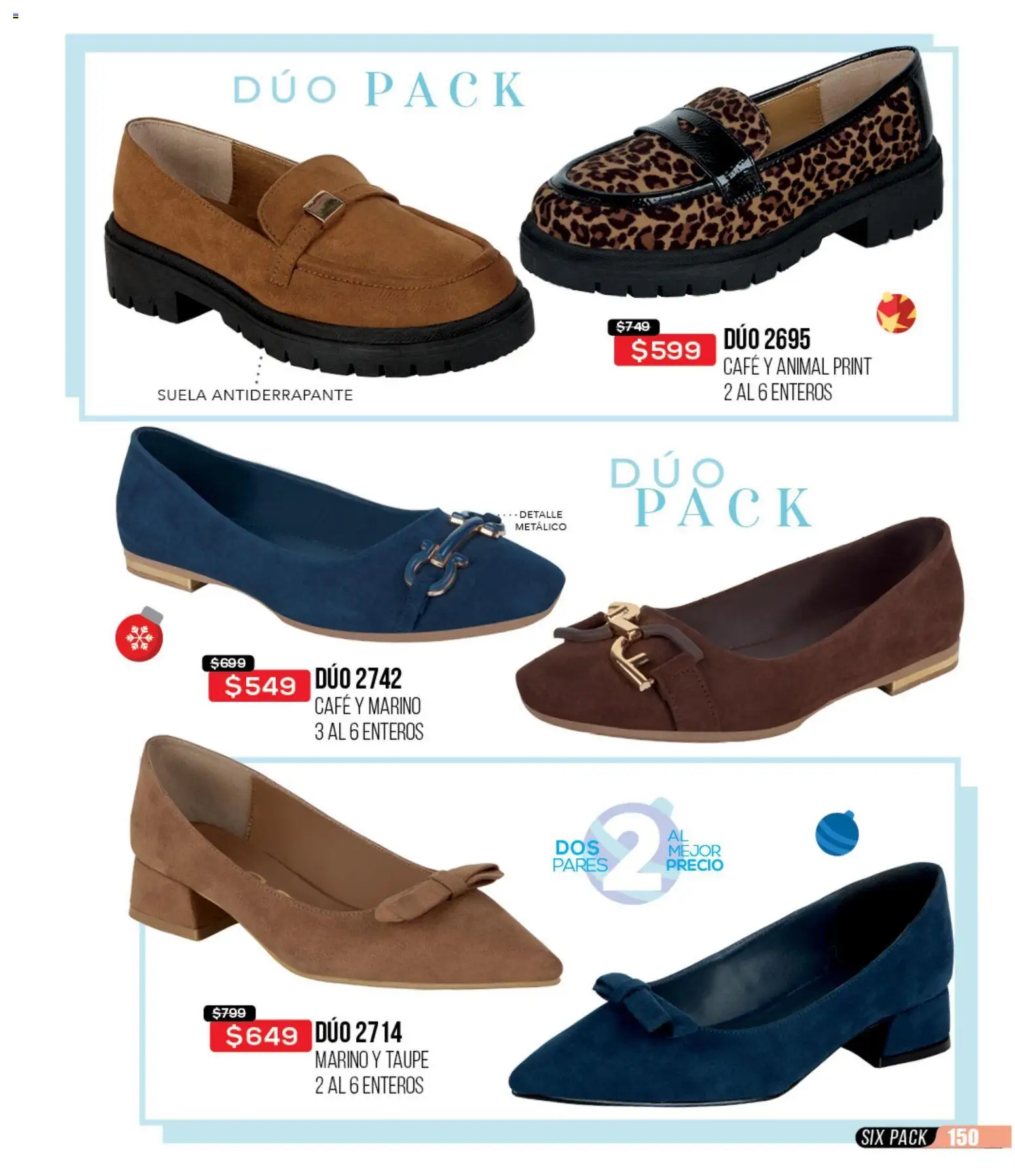 Nuevas ofertas de Cklass válidas en toda la República Mexicana desde el 30.11.2025. ¡Encuentra las mejores ofertas en Cklass catálogo Rebajas Navideñas Calzado! | Página: 151 | Productos: Café